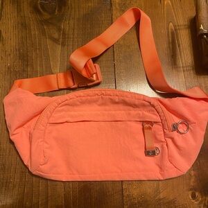 Lululemon XL coral Belt Bag